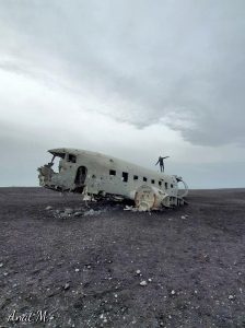 מטוס שהפך לאטרקציה - איסלנד