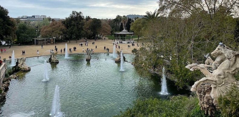 פארקים בברצלונה